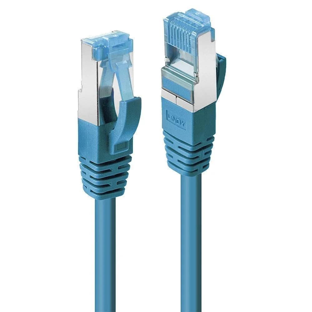 Lindy 47149 Netzwerkkabel Blau 2 m Cat6a S/FTP (S-STP)