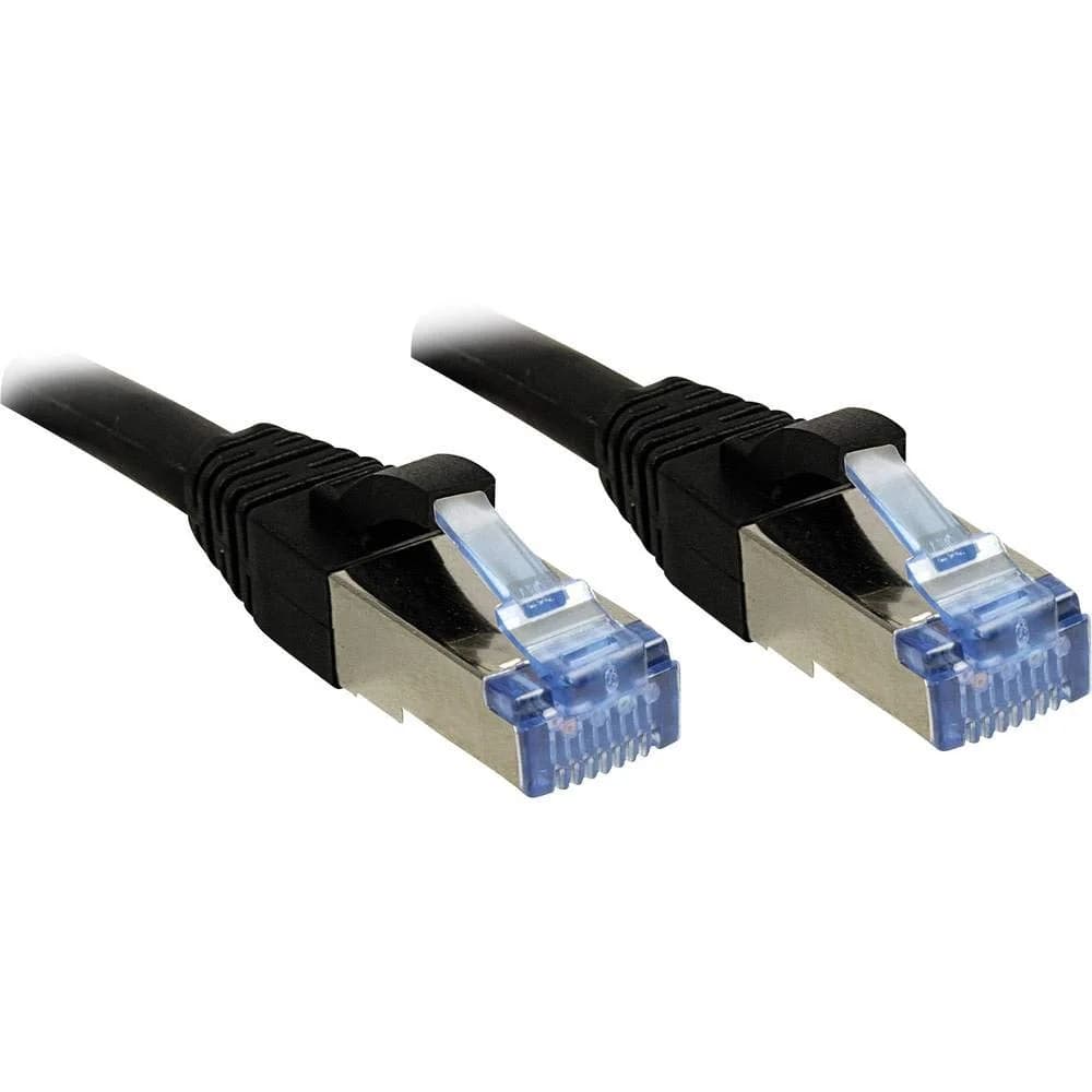 Lindy 47178 Netzwerkkabel Schwarz 1,5 m Cat6a S/FTP (S-STP)
