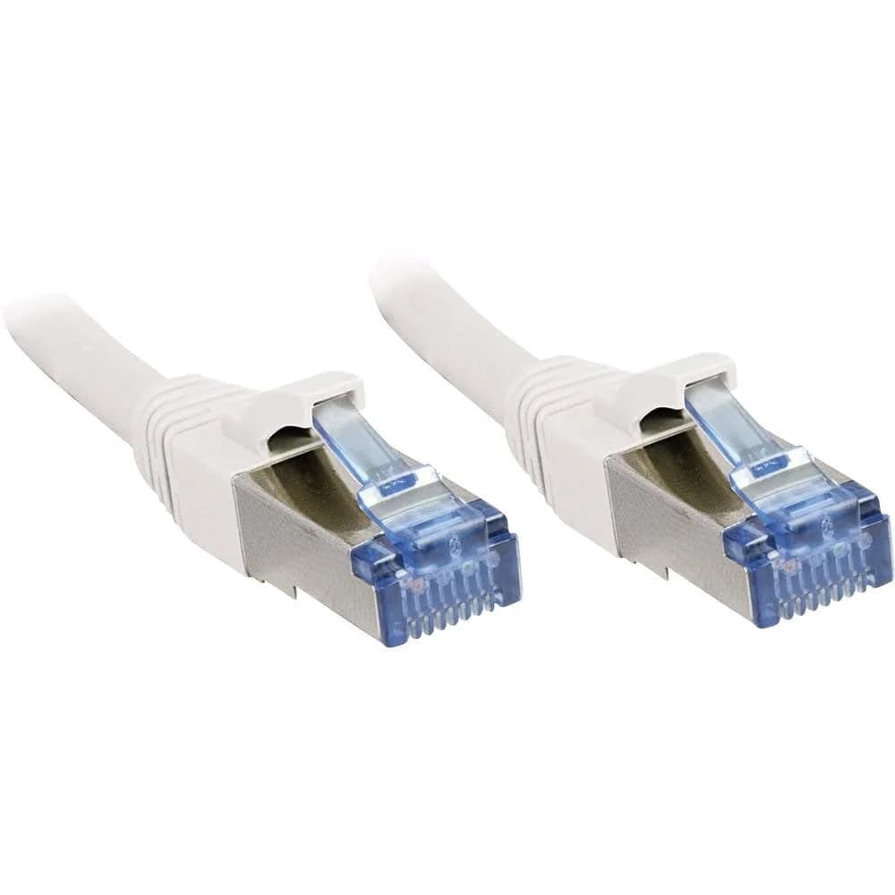 Lindy 47190 Netzwerkkabel Weiß 0,3 m Cat6a S/FTP (S-STP)