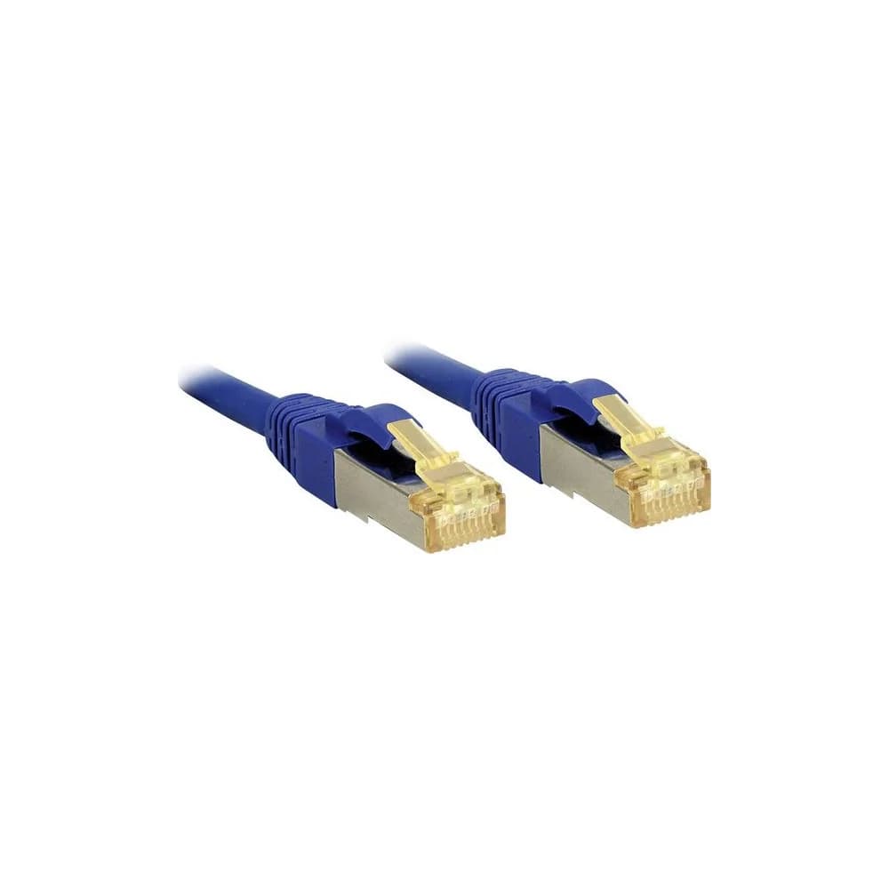Lindy 47278 Netzwerkkabel Blau 1,5 m Cat7 S/FTP (S-STP)