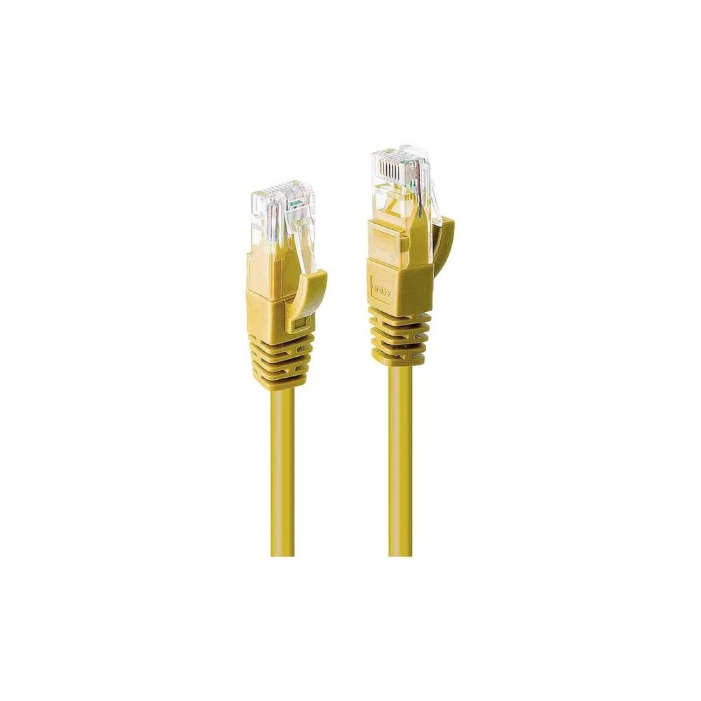 Lindy 48065 Netzwerkkabel Gelb 5 m Cat6 U/UTP (UTP)