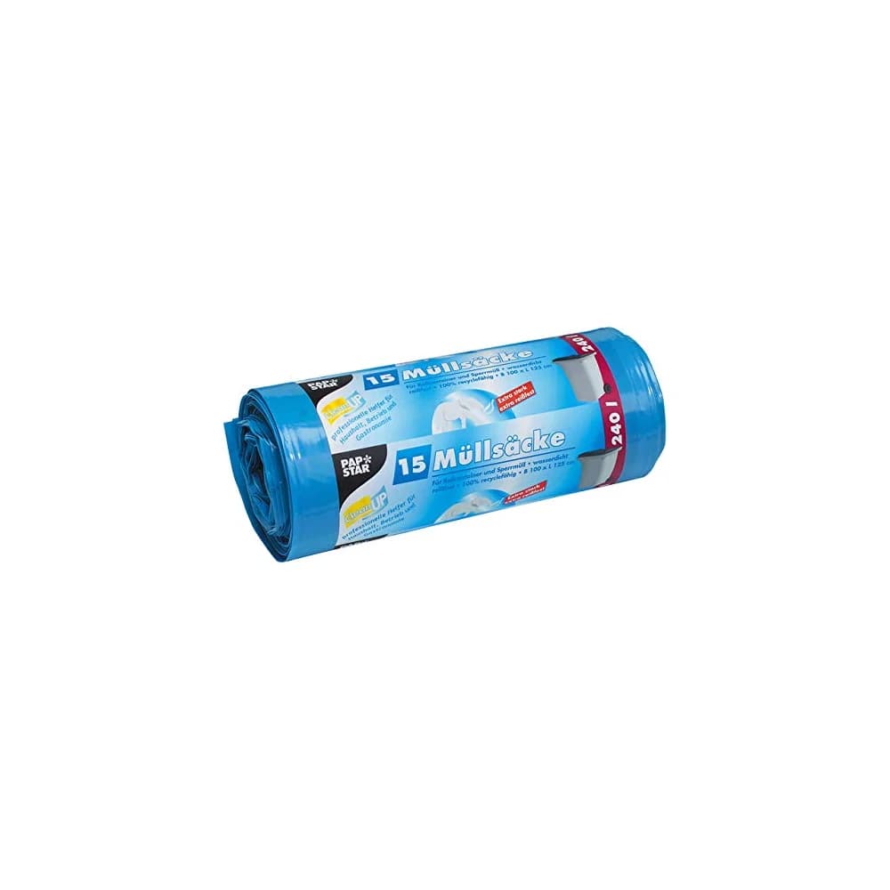 PAPSTAR Müllbeutel 240,0 l blau