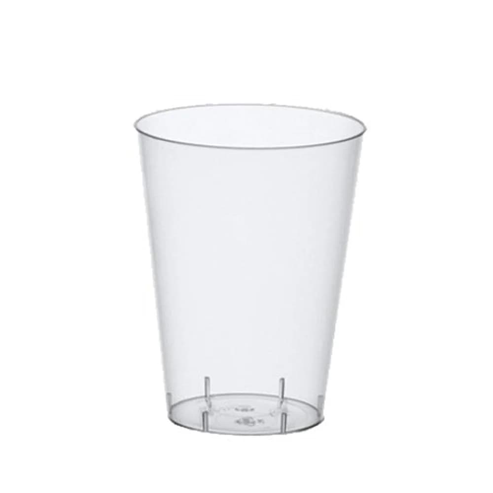 Papstar Einweg-Trinkbecher 0.4 L 50 Stück transparent, 9x13x9 cm