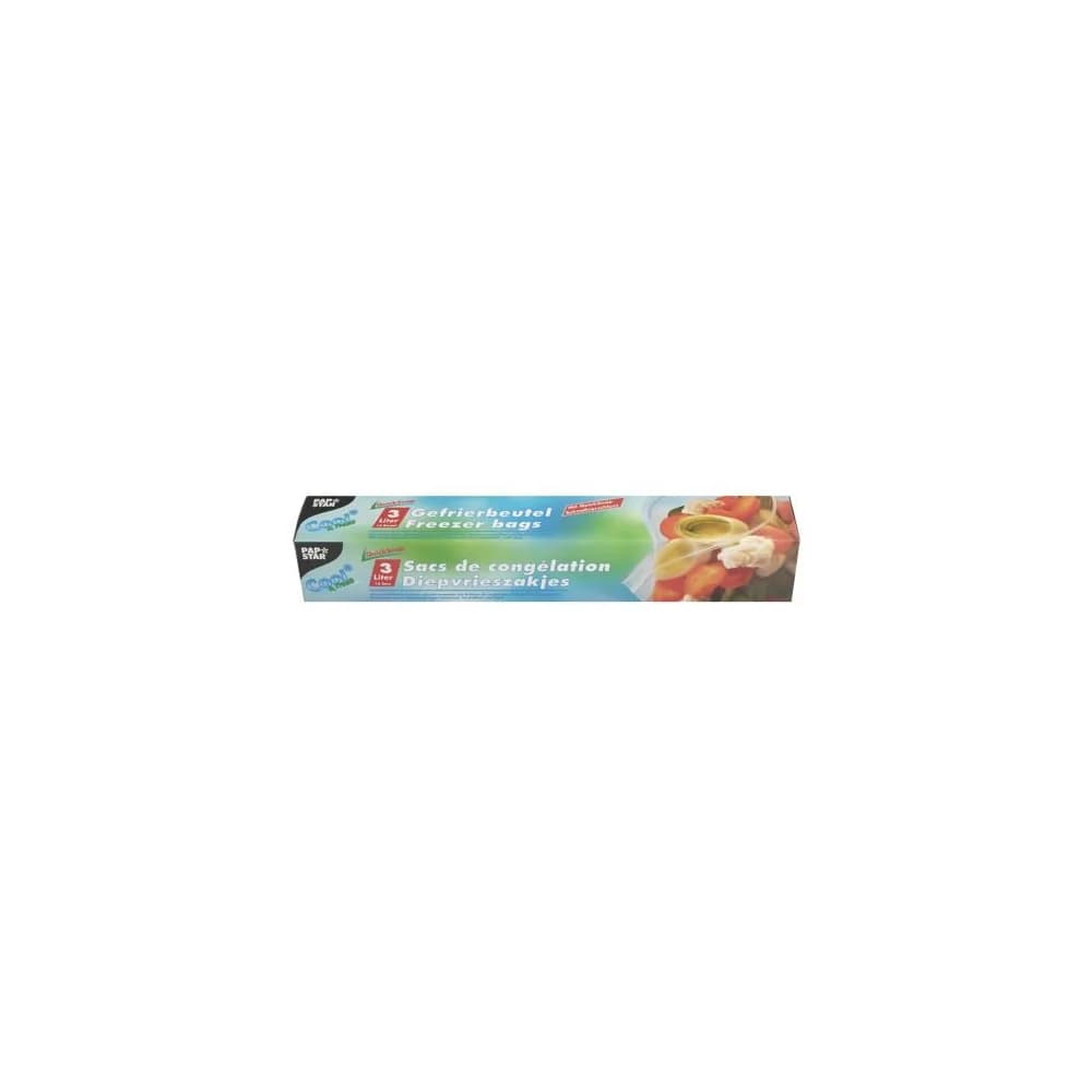Papstar Gefrierbeutel »QuickSnap« 3 Liter