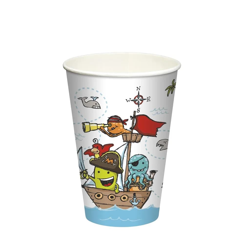 Papstar Trinkbecher Pirate Crew