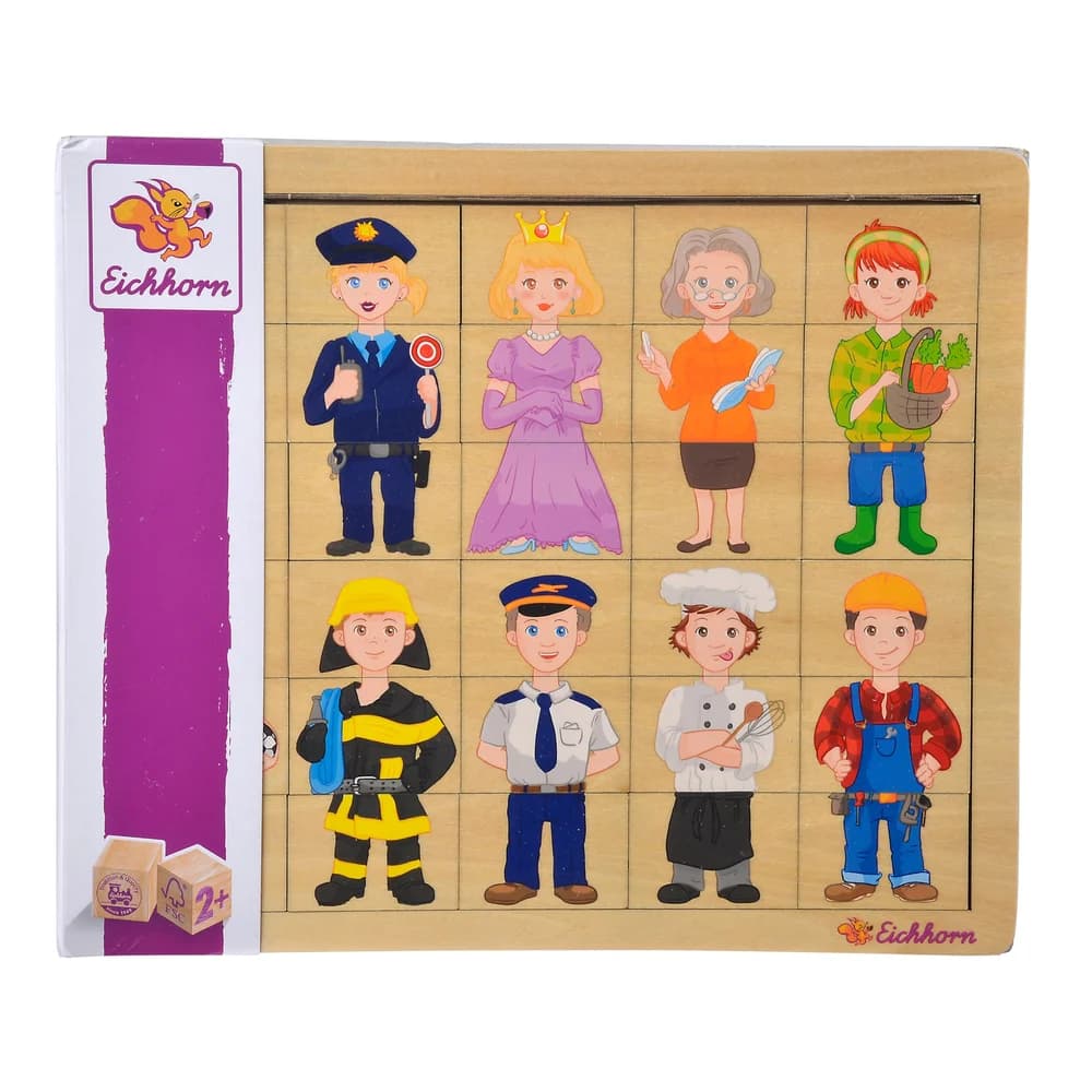 Eichhorn Einlegepuzzle Mix und Match