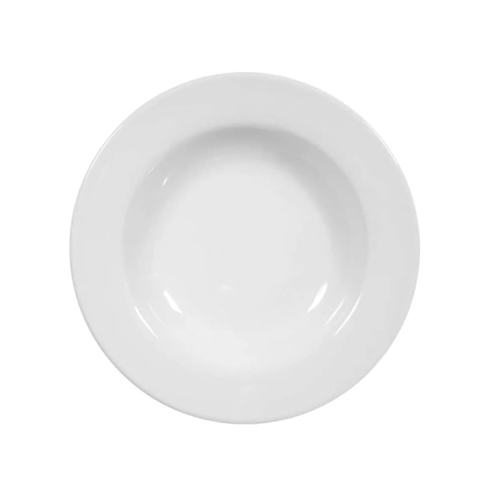 Seltmann Weiden RONDO/LIANE weiß 007 uni Suppenteller 22 cm 6 Stück