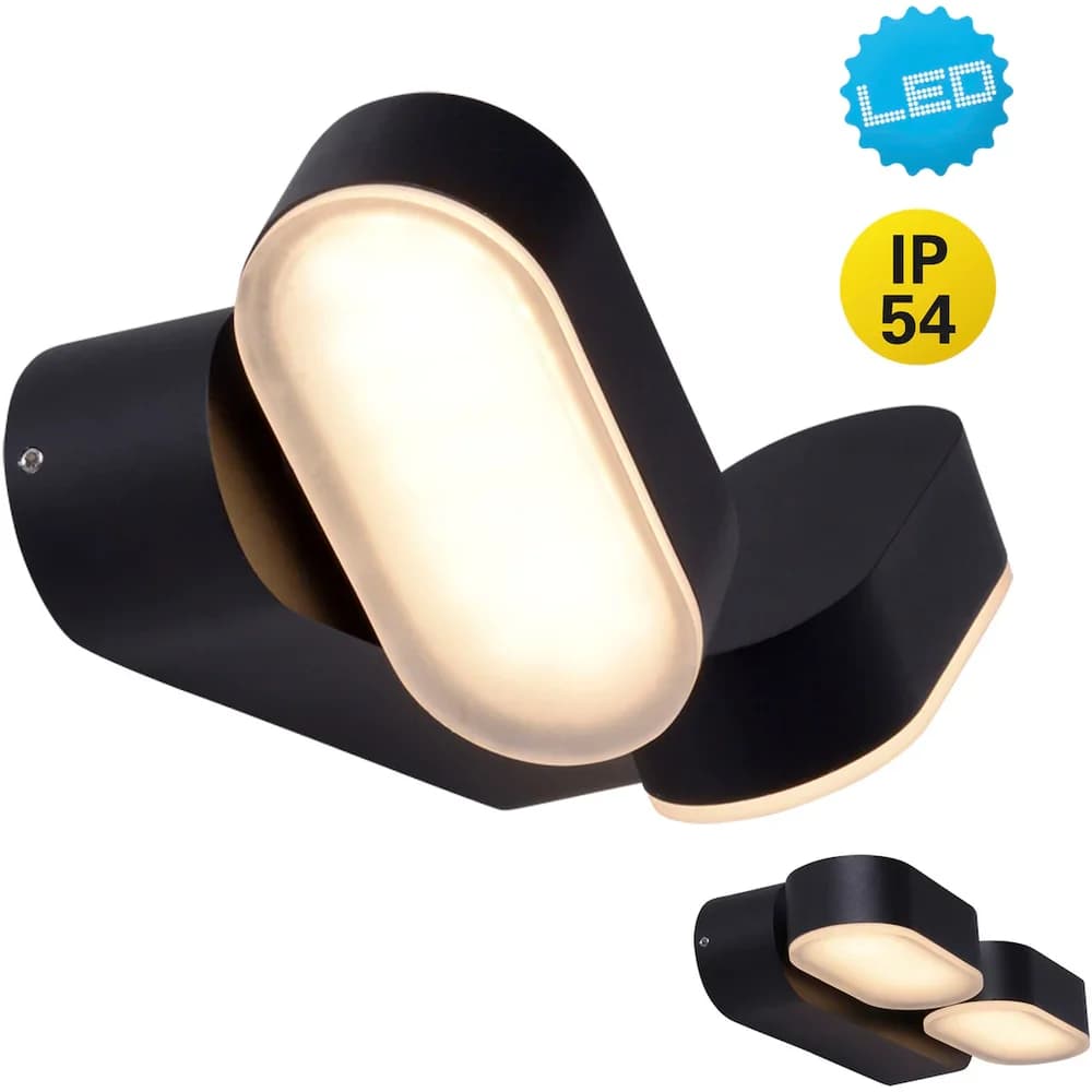 Näve LED Außenwandleuchte "MOTUS"