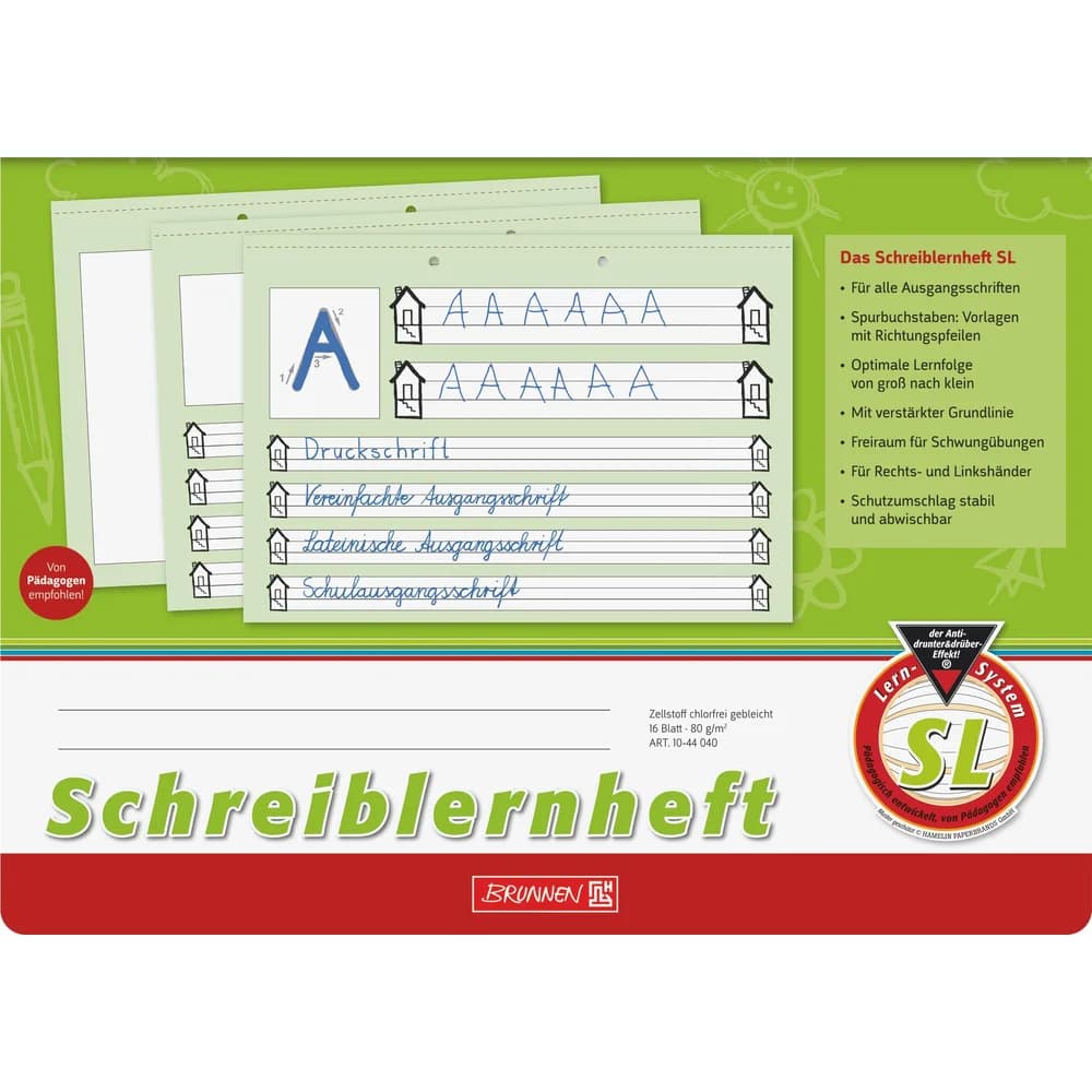 BRUNNEN Schreiblernheft SL 1044040