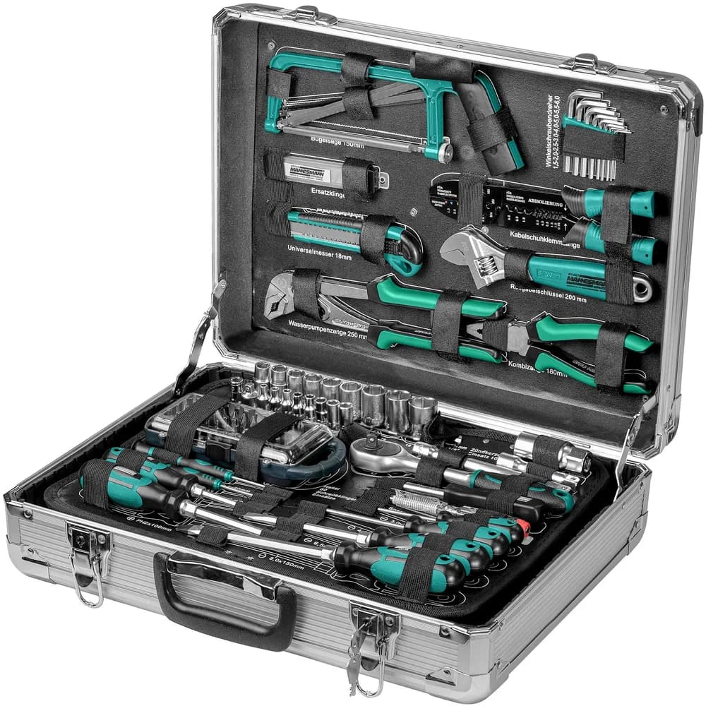 Mannesmann Werkzeugkoffer 124-teilig - 29072