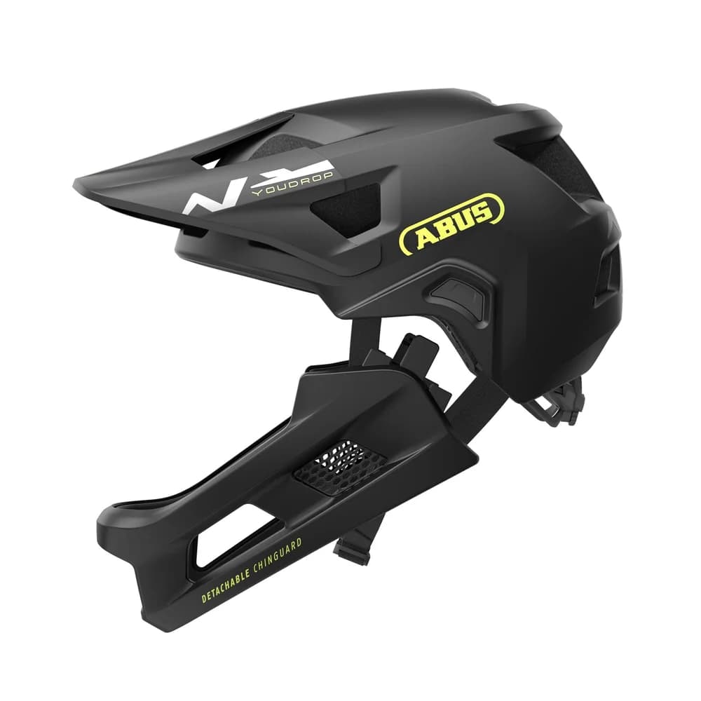 ABUS Kinderfahrradhelm YOUDROP FF schwarz