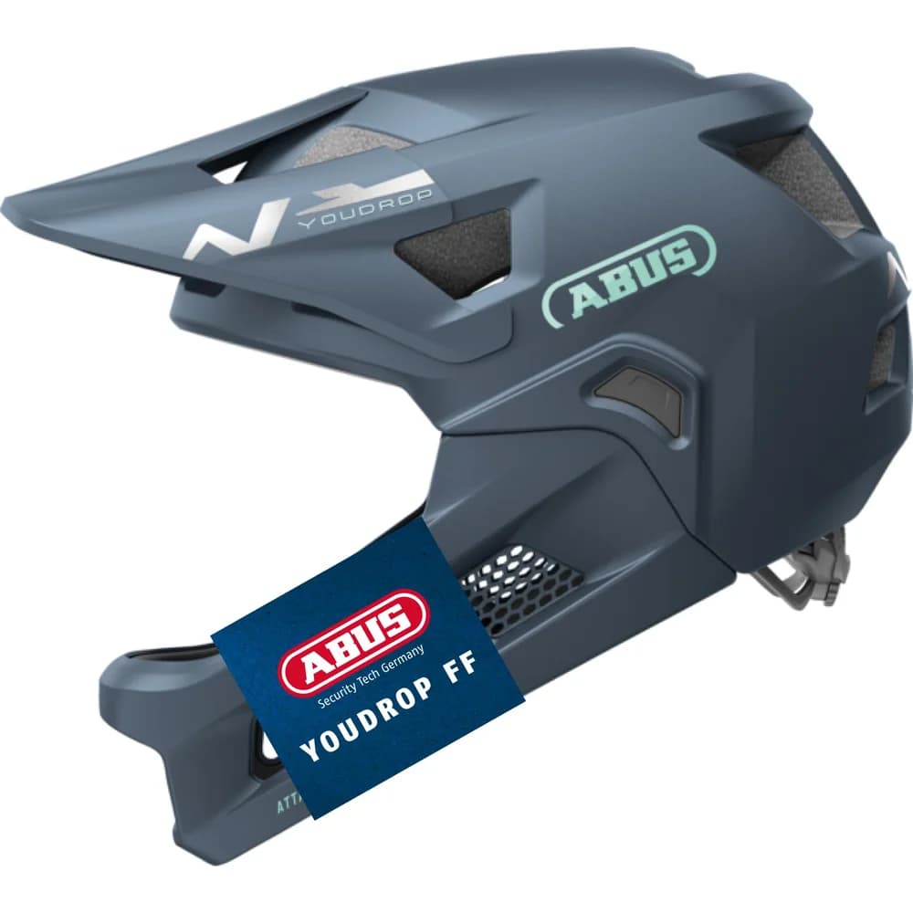 ABUS Kinderfahrradhelm YOUDROP FF blau