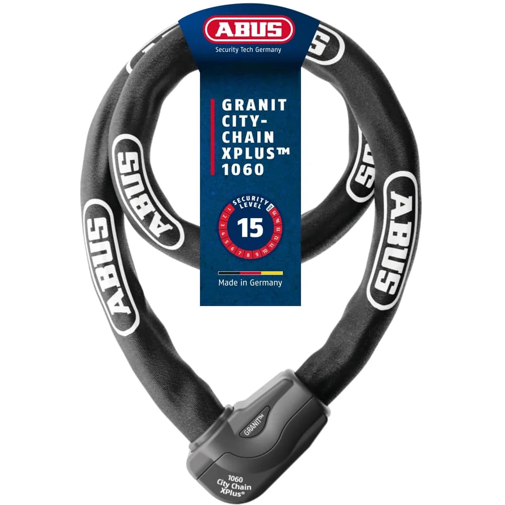 ABUS Kettenschloss 1060/170 black schwarz