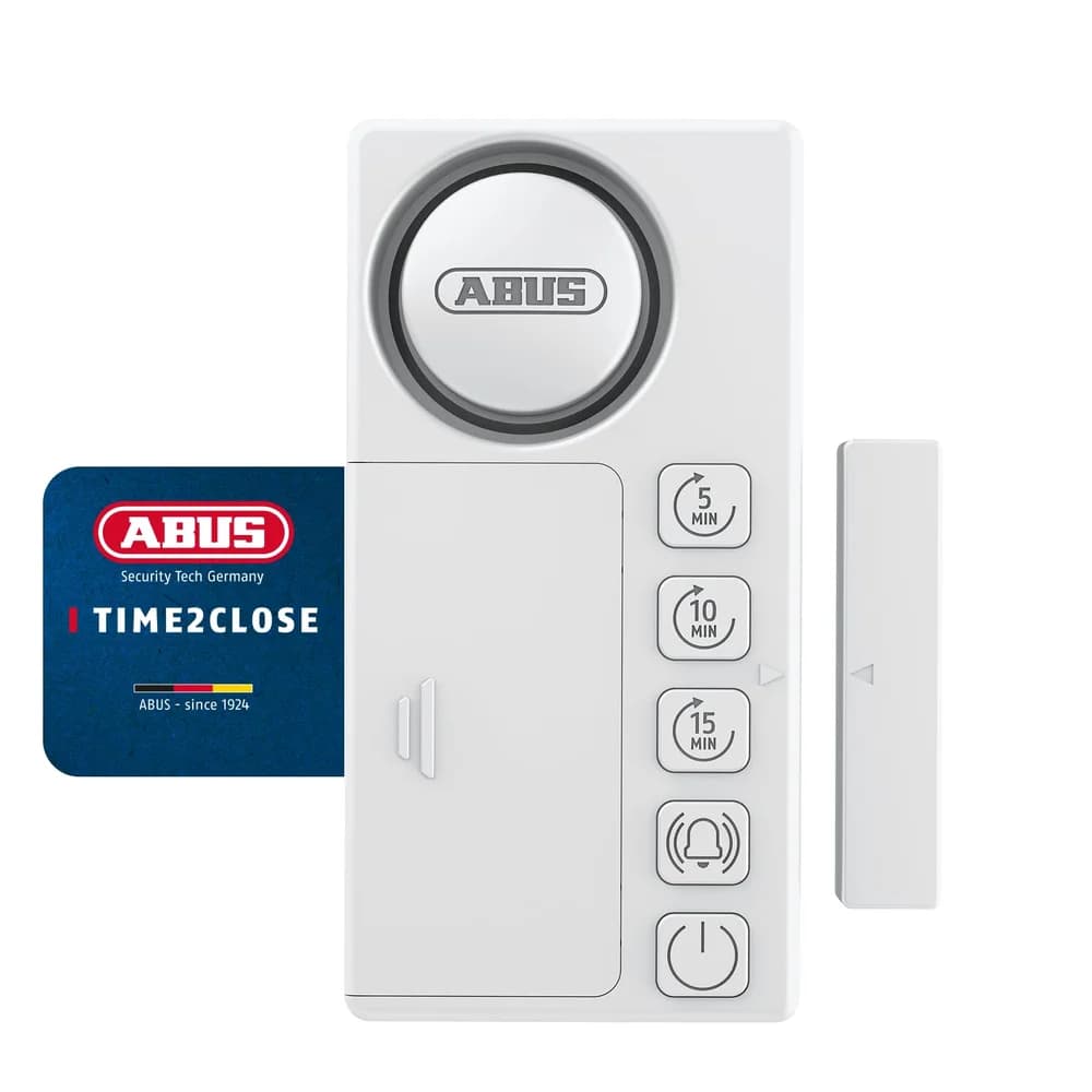 Abus Fensteralarm Fenstersicherung Time2Close Window Countdown Alarm 38790