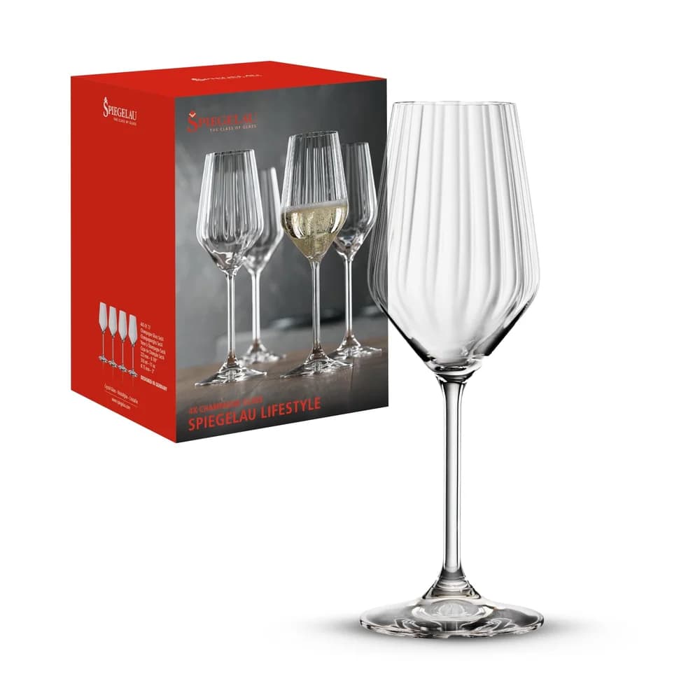 Spiegelau Lifestyle Champagnerglas 4er Set