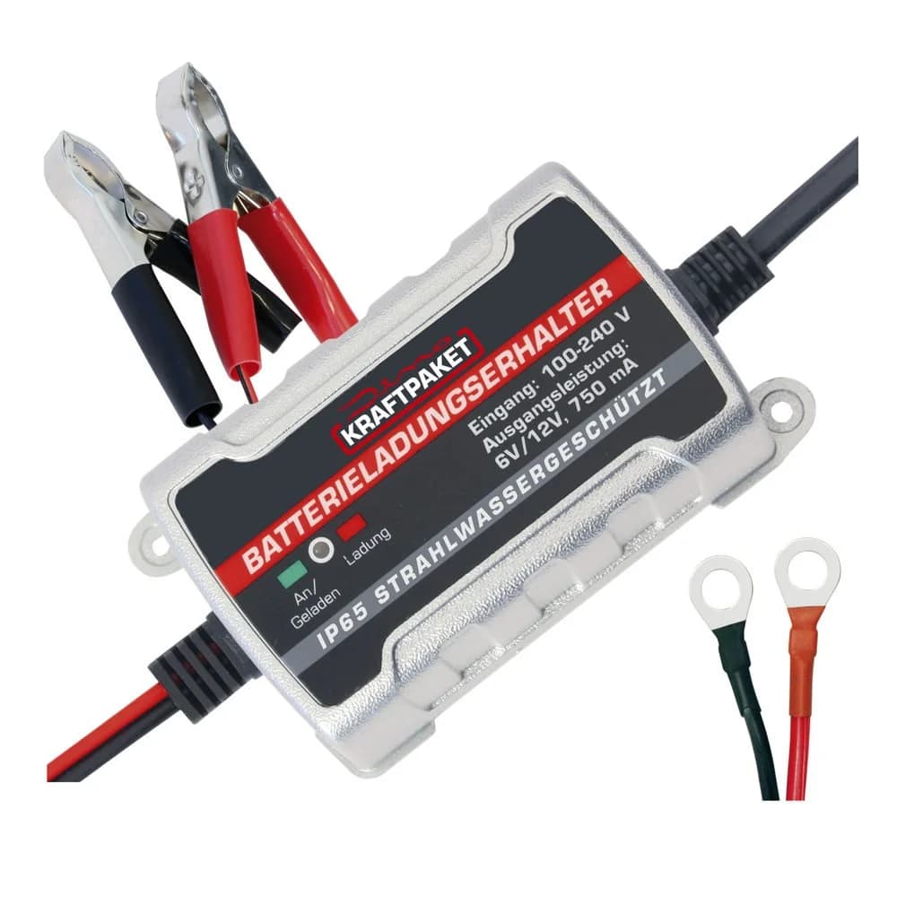 Dino Kraftpaket Batterie Erhaltungsladegerät 6 V /12 V 750 mA