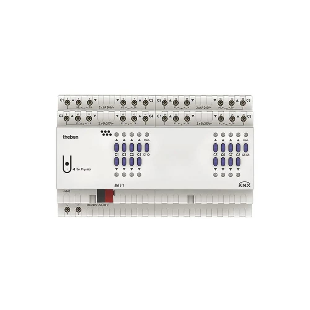 Theben Jalousieaktor JM 8 T KNX