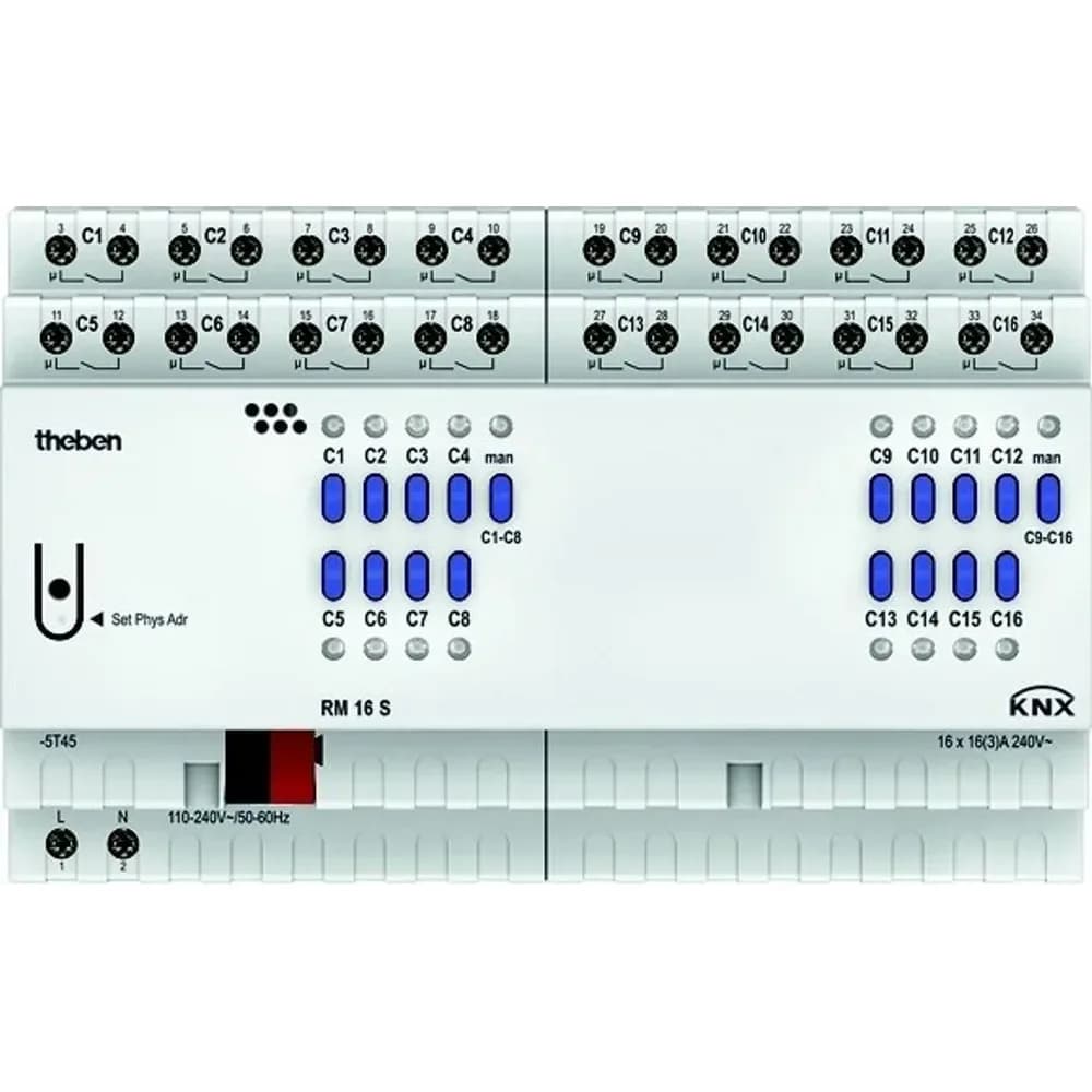 Theben Schaltaktor RM 16 S KNX