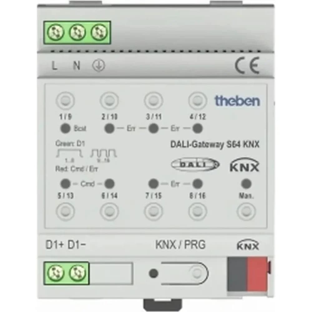 Theben, Zeitschaltuhr, DALI-Gateway S64 KNX