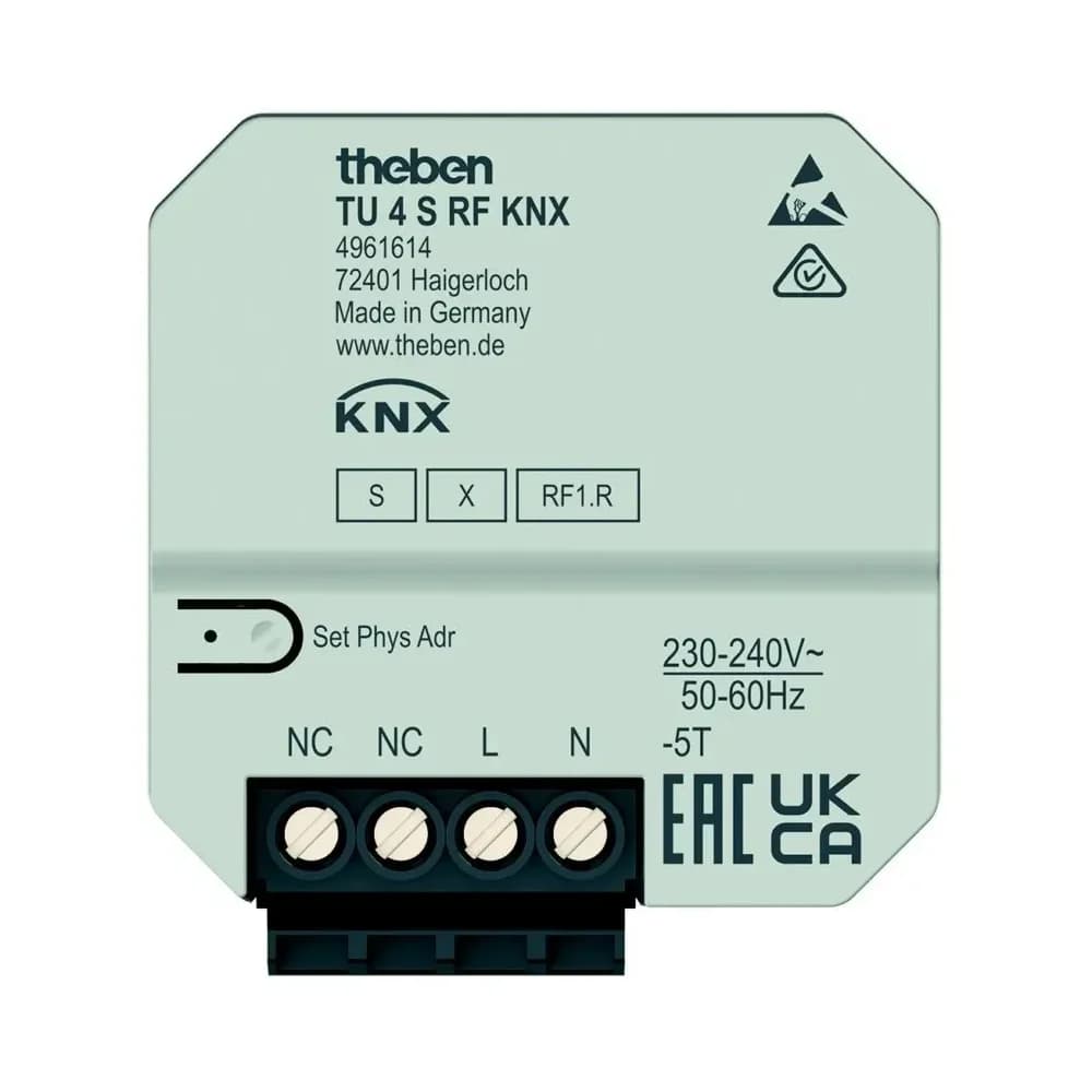 Theben Funk-Tasterschnittstelle TU 4 S RF KNX