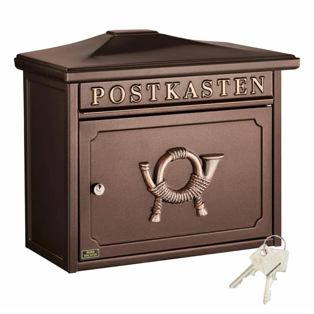 Burg Wächter Briefkasten Sylt Kupfermetallic 1883 K