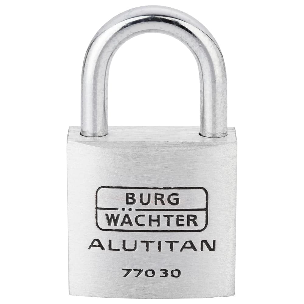 Burg Wächter Alutitan Vorhängeschloss verschiedenschließend 30 mm