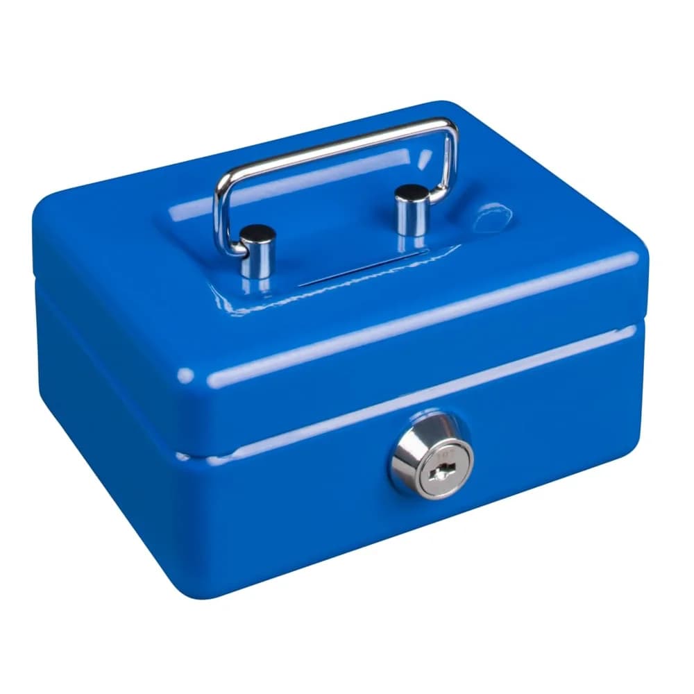 Burg Wächter Kassette mit Sparschlitz MONEY 5012 blue