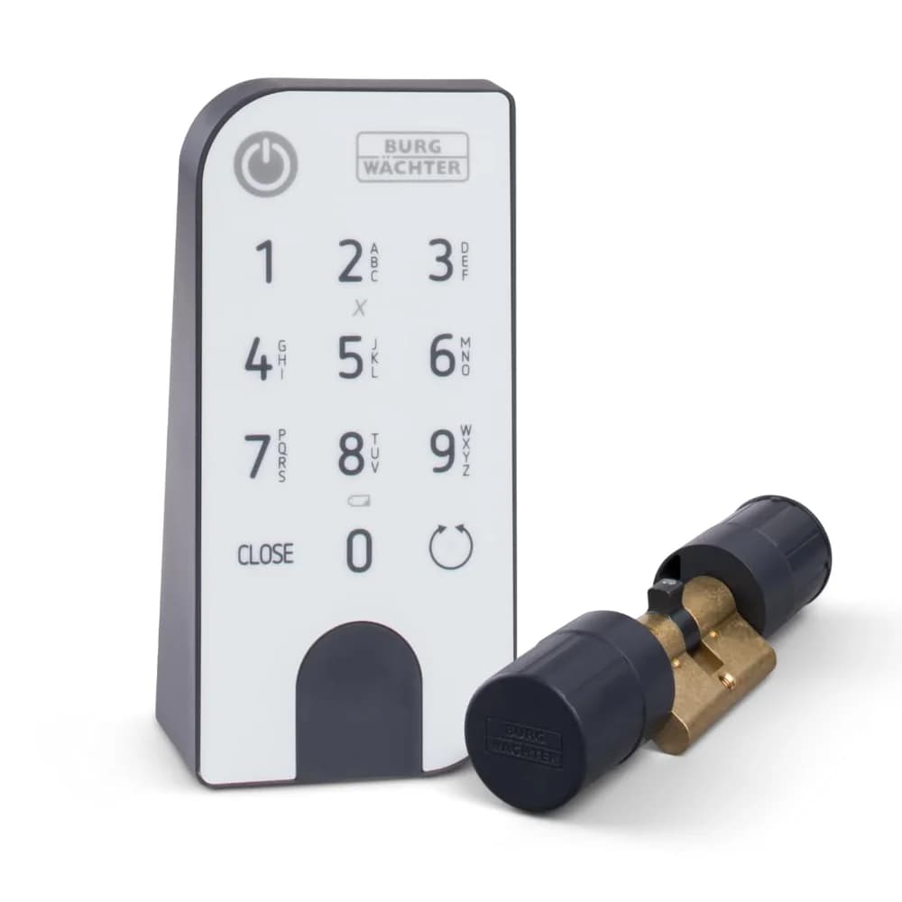 Burg Wächter Türschließer ENTRY Home 5001 PIN Zylinder + Keypad 50010