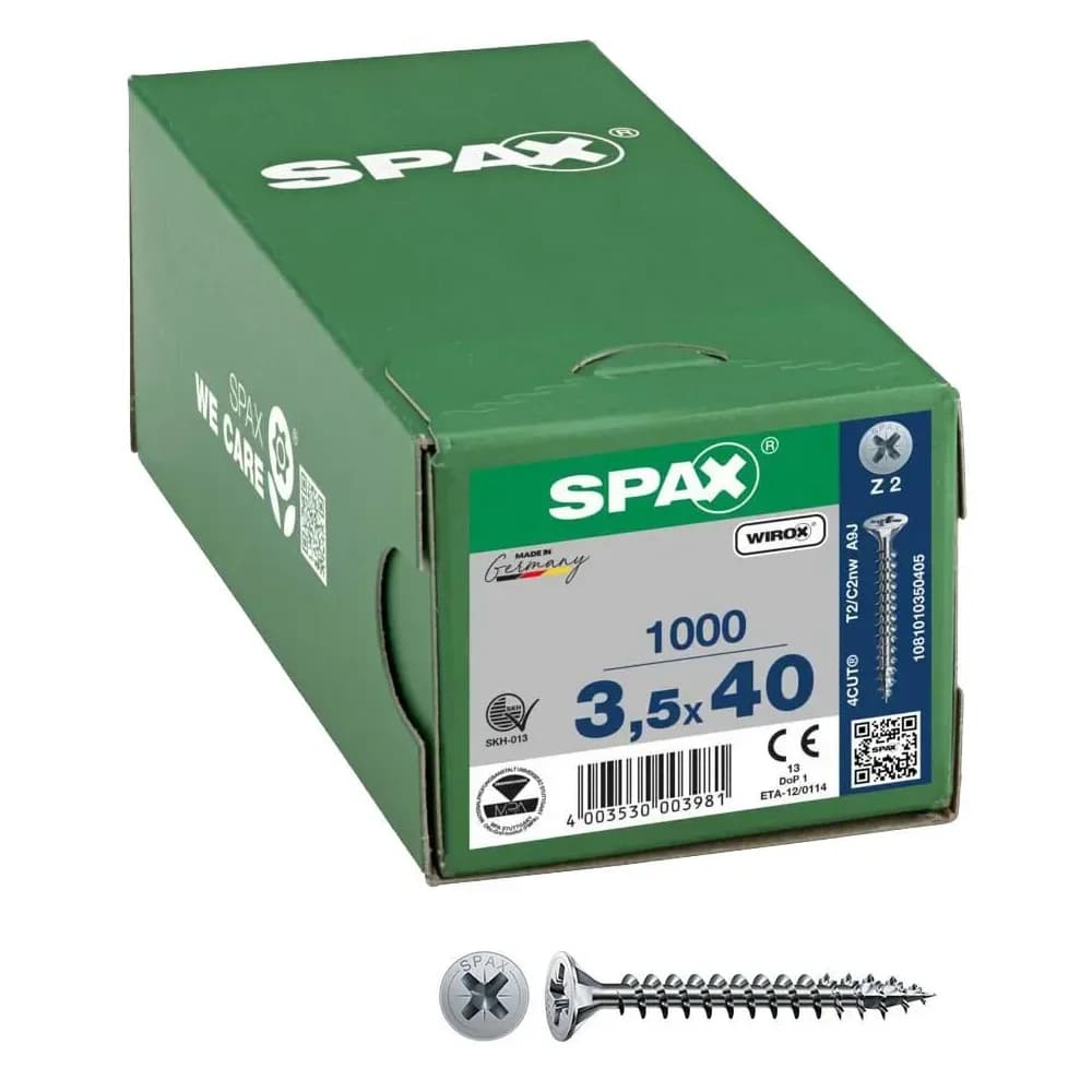 SPAX® Universalschrauben Z2 3,5x40 1000 St.