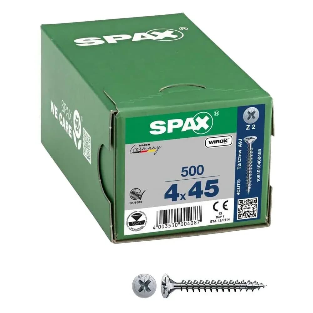 SPAX® Universalschrauben Z2 4x45 500 St.