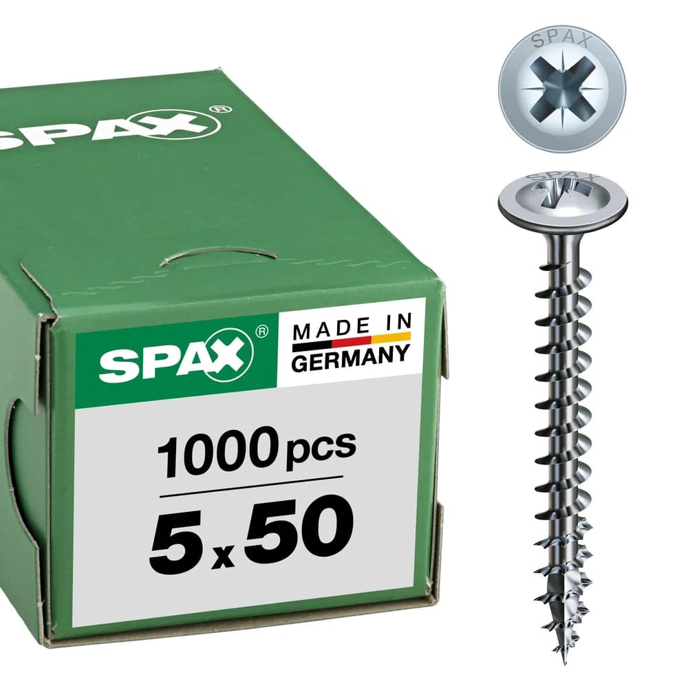 SPAX® Universalschrauben Z2 5x50 1000 St.