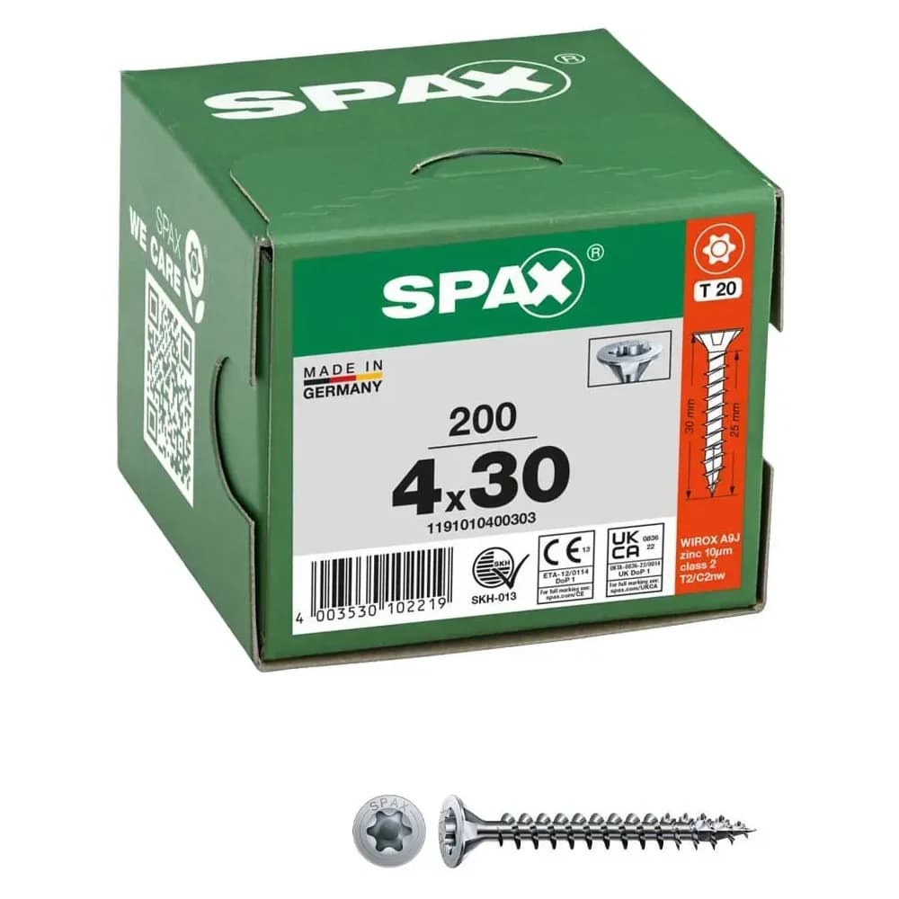 SPAX® Universalschrauben T20 4x30 200 St.