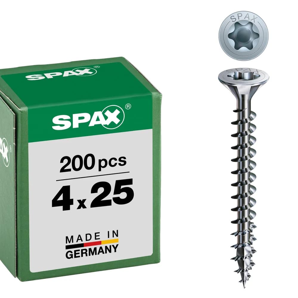 SPAX® T20 Senkkopf WIROX Universalschrauben, 4 x 25 mm