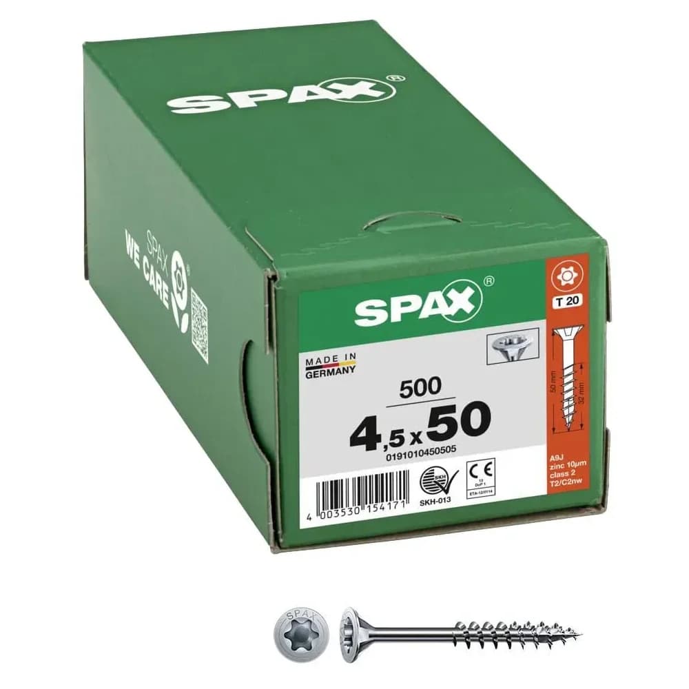 SPAX® Universalschrauben T20 4,5x50 500 St.