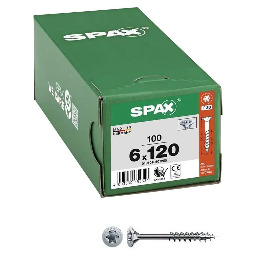 SPAX® Universalschrauben T30 6x120 100 St.