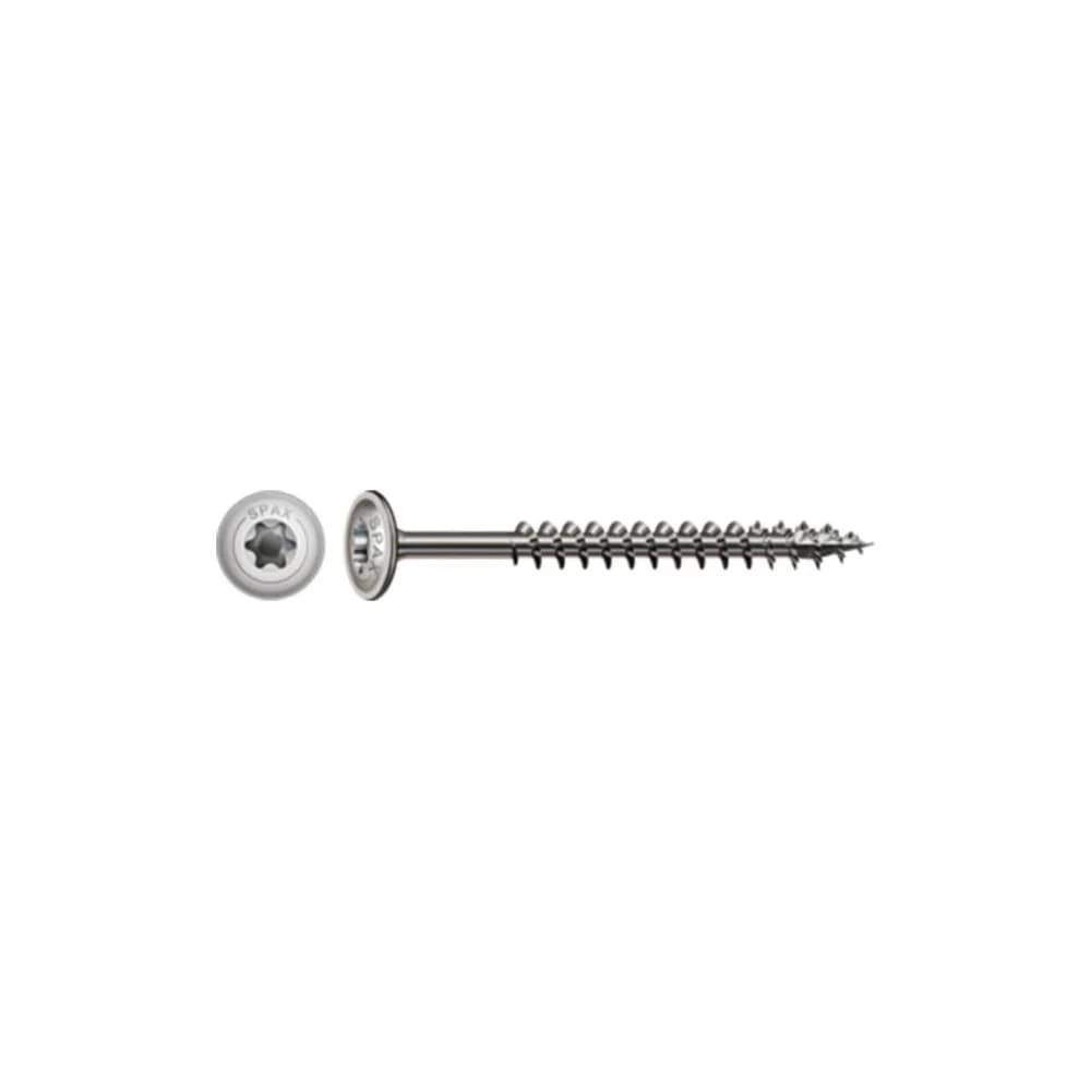 SPAX A2 Tellerkopf T-Star Plus T30 Vollgewinde, 100 Stück - 0257000600805