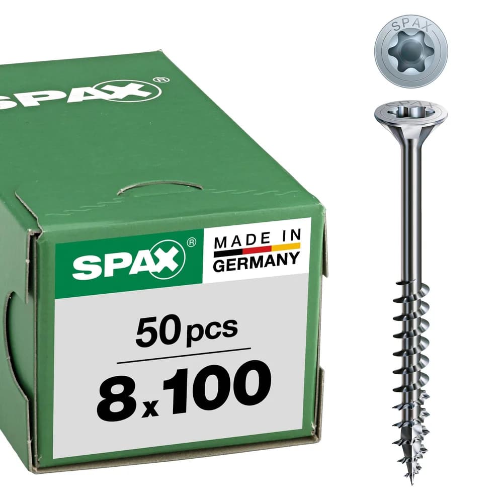 SPAX® Holzbauschrauben T40 8x100 50 St.
