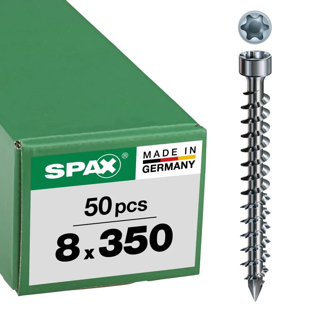 SPAX® Holzbauschrauben T40 8x350 50 St.