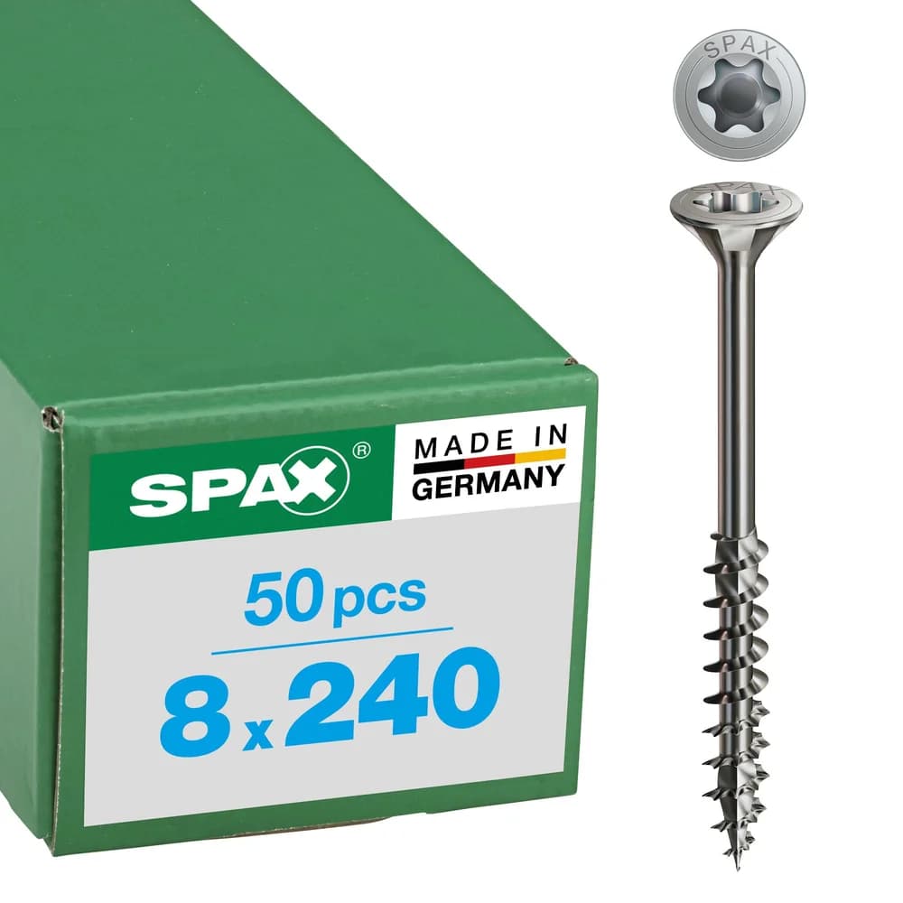 SPAX A2 SEKO T-STAR+ T40 TG 4CUT 8 x 240