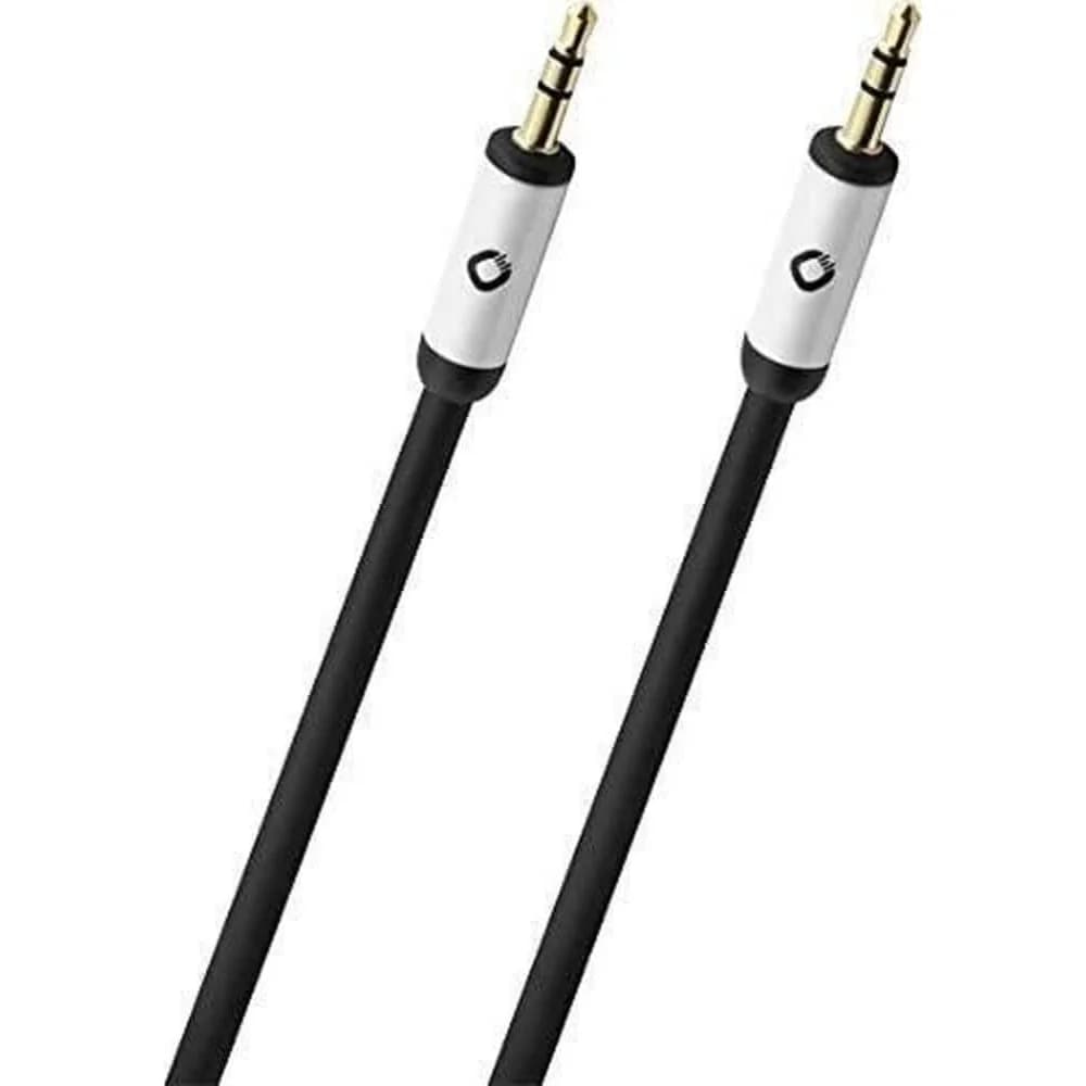 OEHLBACH Klinke Audio Anschlusskabel [1x Klinkenstecker 3.5 mm - 1x Klinkenstec Audio- & Video-Kabel, (150.00 cm) schwarz