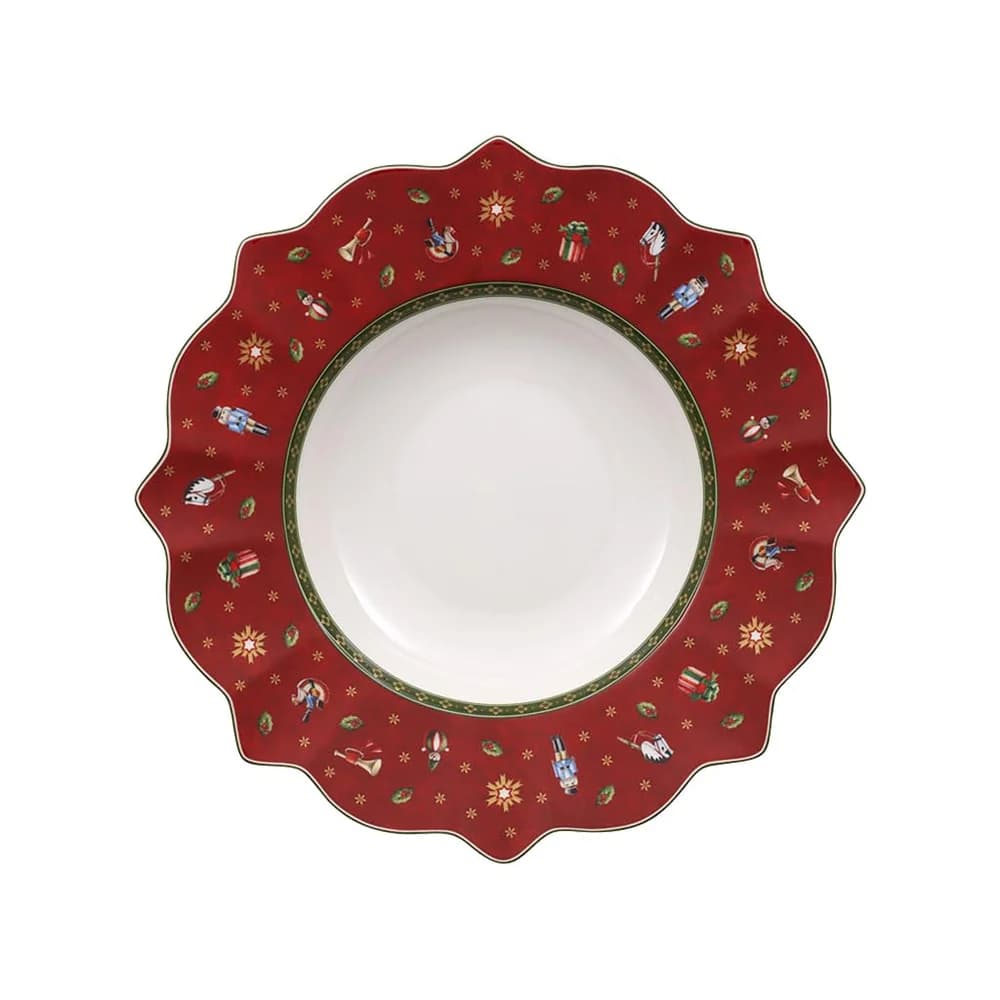 Villeroy & Boch Suppenteller rot