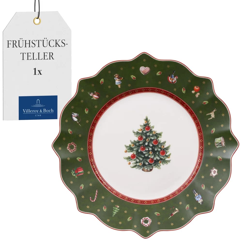 Villeroy & Boch Frühstücksteller grün