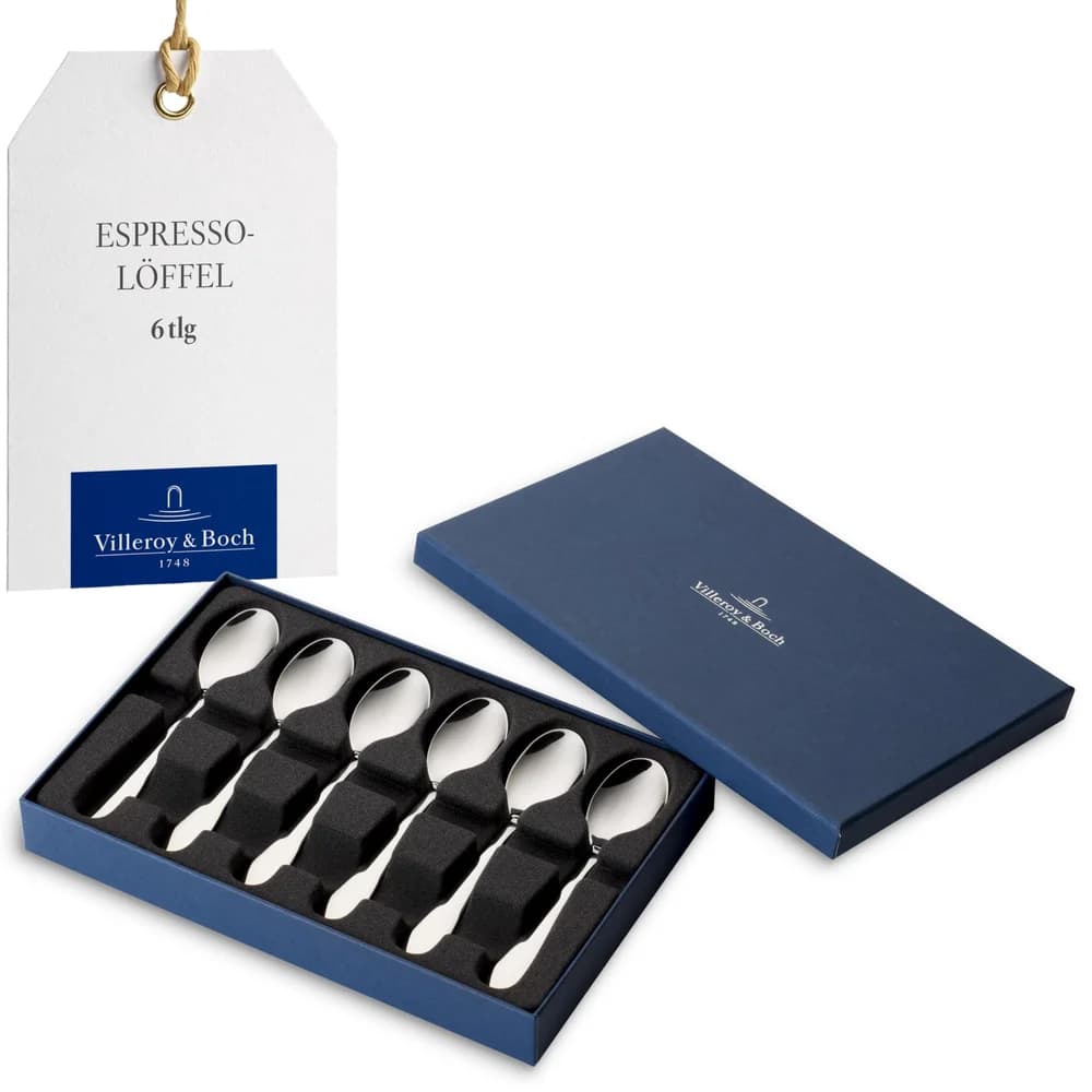 Villeroy & Boch Oscar Espressolöffel Set 6tlg.