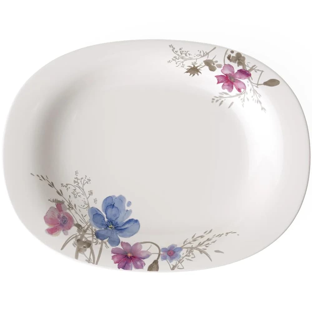 Villeroy & Boch Mariefleur Gris Basic Servierplatte 34x26cm