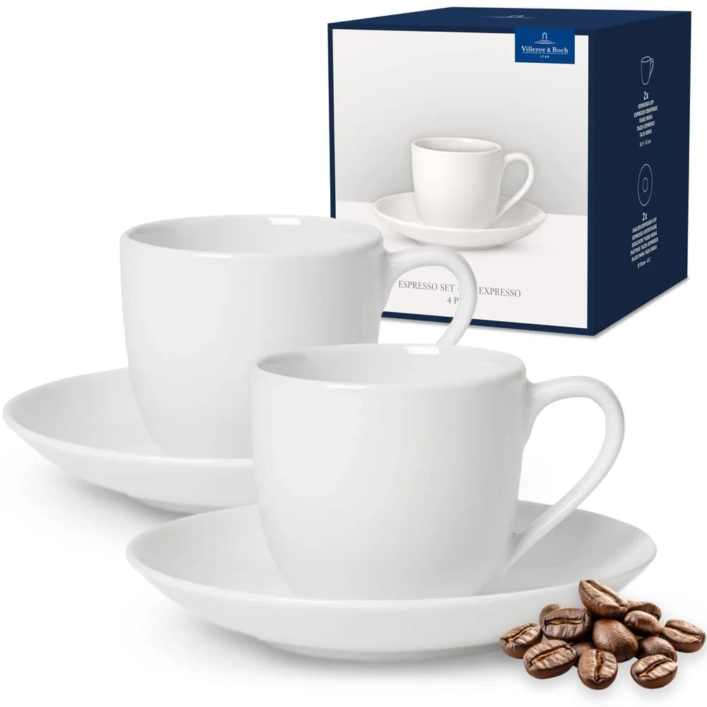 Villeroy & Boch For Me Espressotasse mit Untertasse 70 ml 2er Set
