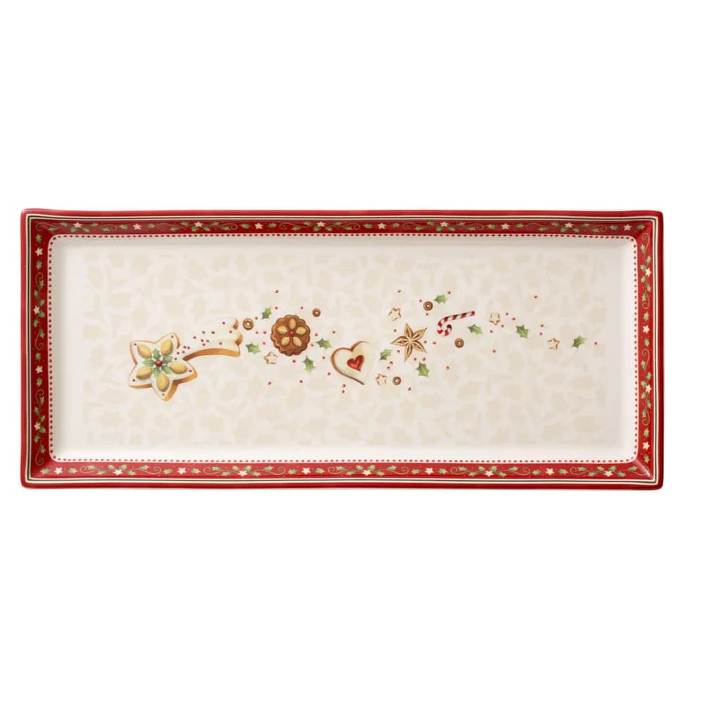 Villeroy & Boch Winter Bakery Delight Kuchenplatte rechteckig 39x17cm