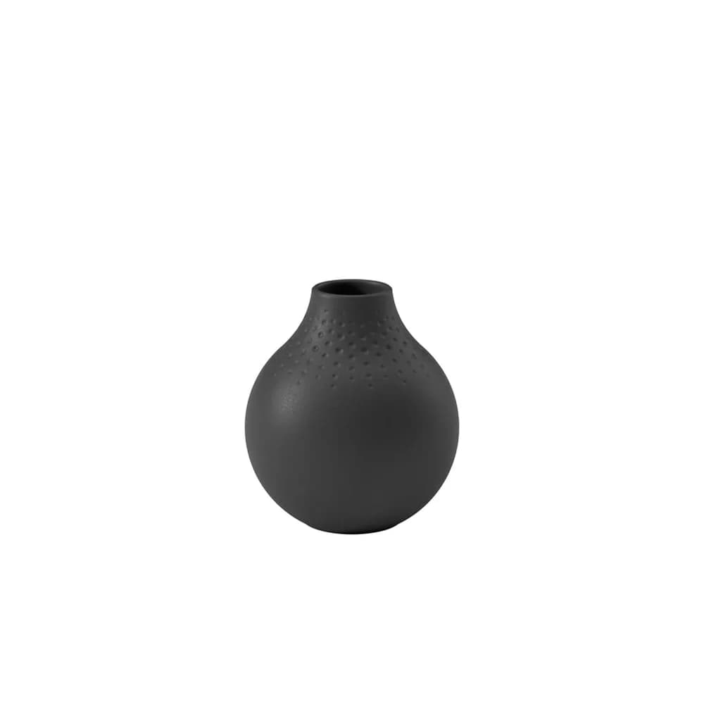 Villeroy & Boch Manufacture Collier noir Vase Perle klein 11x11x12cm