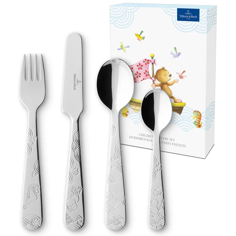 Villeroy & Boch Kinderbesteck 4tlg. Happy as a Bear