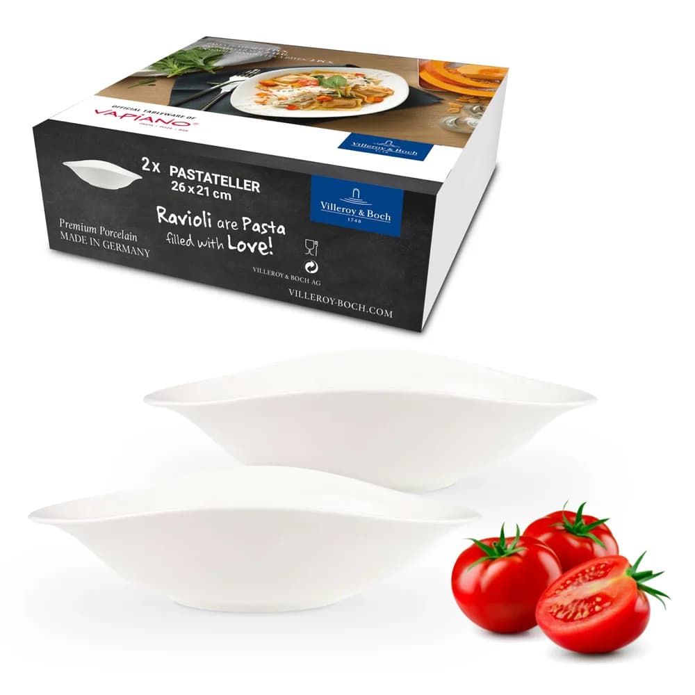 Villeroy & Boch Dune Vapiano Pastateller Set 2tlg.