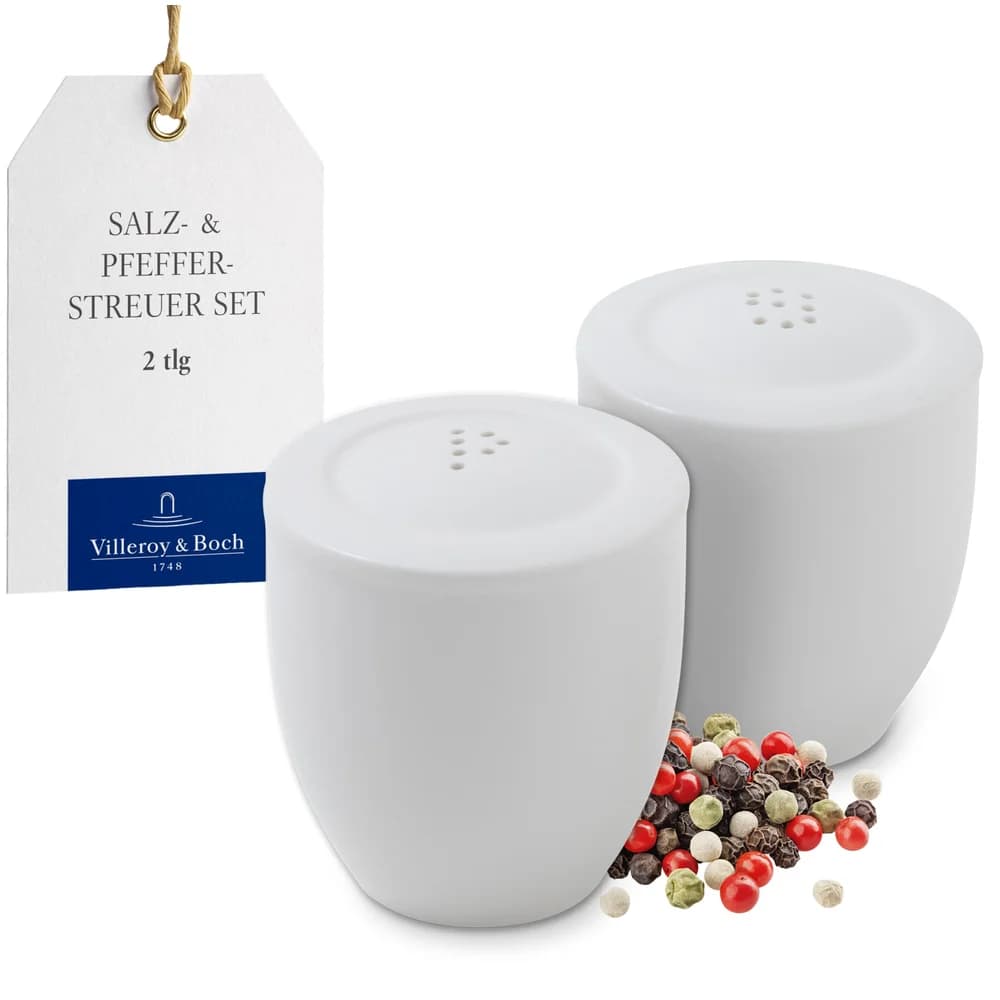 Villeroy & Boch For Me Salz- und Pfefferstreuer Set 2-teilig
